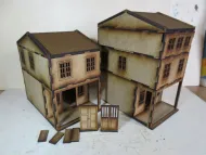 Asian Shop Houses 28mm Multi-pack of sets 1,2 and 3