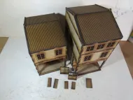 Asian Shop Houses 28mm Multi-pack of sets 4,5 and 6