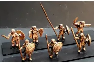 Amazonian Spearwomen with Shields (35 figures)