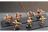 Amazonian Warriors with Staves (35 figures)