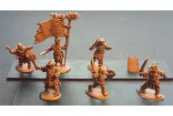 Decian Armored Axe/Swordsmen with Shields (35 figures)