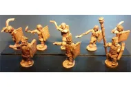 Pyramian Swordsmen with Shields (35 figures)
