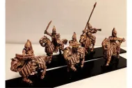 Vampirian Cavalry with Crossbows on Heavily Armored Horses (16 figures)