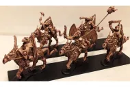 Wyrmian Cavalry with Swords and Shields on Equions (16 figures)
