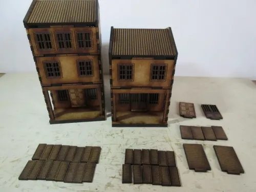 Asian Shop House 20mm multi-pack of sets 1, 2 and 3