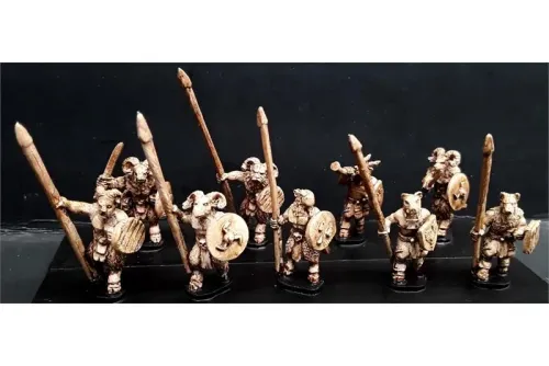 Bestians with Spears & Shields (35 figures)