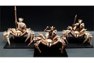 Delvian Ice Spider Riders (3 figures)
