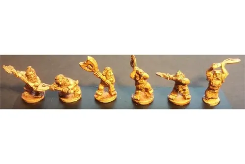 Dwarian Forge Levy Double Handed Axemen (32 figures)