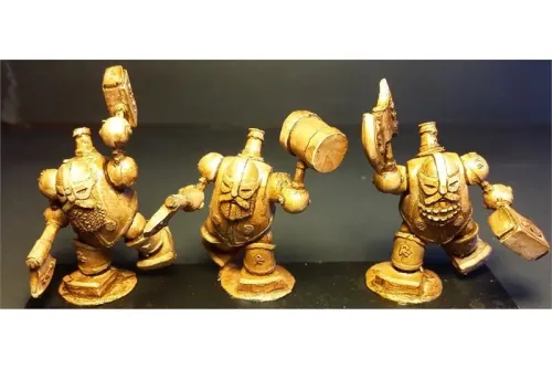 Dwarian Iron Golems (3 figures)