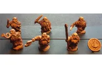 Dwarian Shame Bearers with Swords and Shields (35 figures)