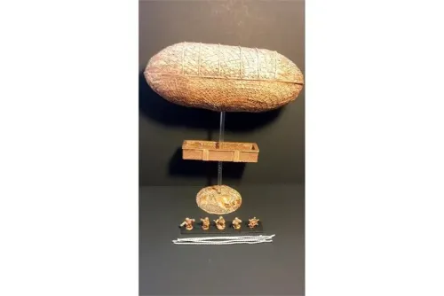 Dwarian Transport Balloon and Crew