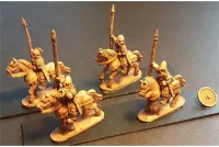 Frigian Cavalry with Spears and Shields Unarmored Horse (16 figures)