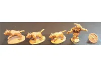Frigian War Hounds with Pack Master (19 figures)