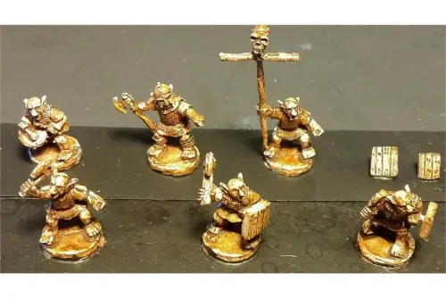Goblian Axemen with Shields (35 figures)