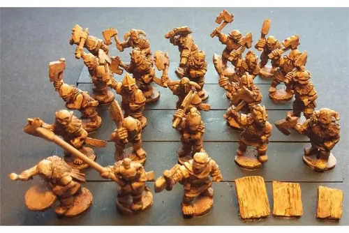 Orcian Axemen with Shields (16 figures)