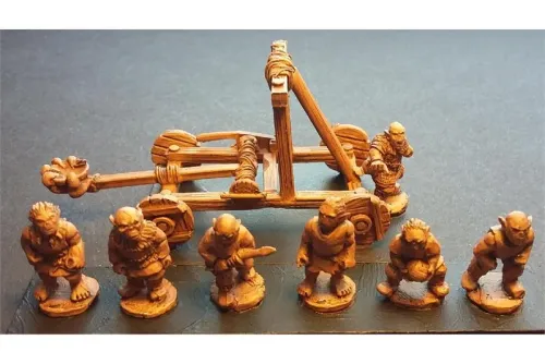 Orcian Stone Thrower (1 Stone Thrower & 7 Crew)