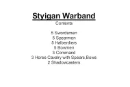 Stygian Warband (28 figures)