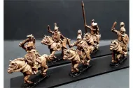 Legian Cavalry with Swords & Shields on Horses (16 figures)