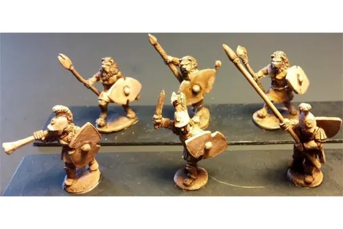 Legian Lionian Spearmen with Shields (35 figures)