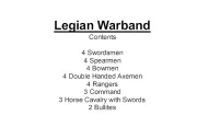 Legian Warband (28 figures)