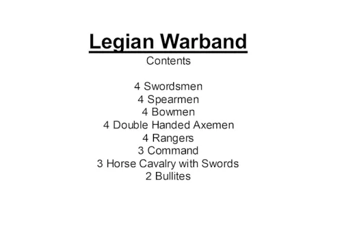 Legian Warband (28 figures)