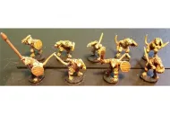 Vermians with Hand Weapons and Shields (35 figures)