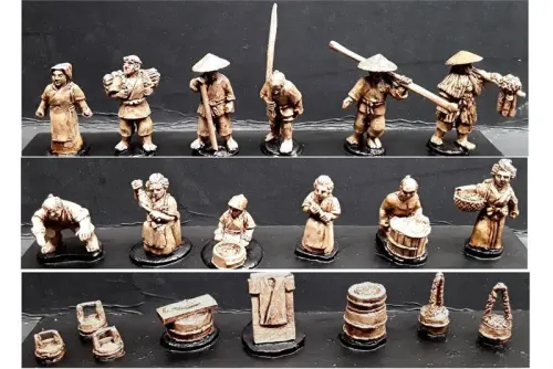 Working Villagers (12 figures plus Accessories)